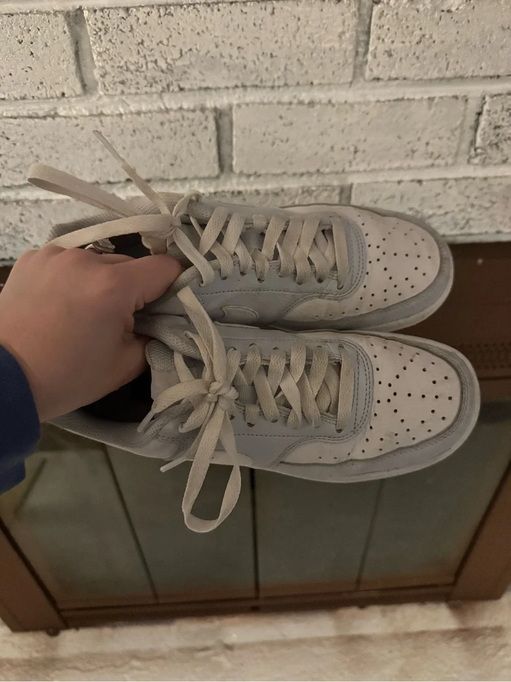 Light Blue Nike Dunks - Used
